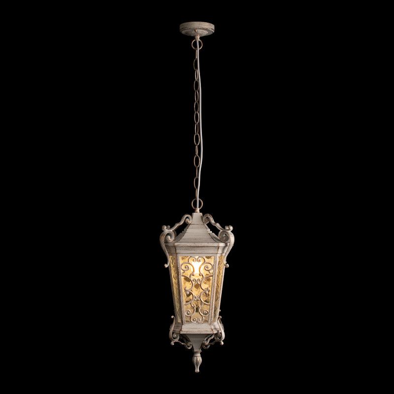 Подвесной уличный светильник *21*50,4-101,4 см, 1*E27*100W, LOFT IT Tremezzo 100019P WBG, золотой