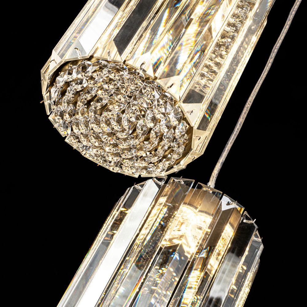 Светильник *22*20 см, LED*29W, 4000K, Modelux  ML.1397.3, Латунь