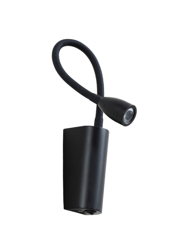Бра 4*6 см, 1*3W, 3000K, Crystal Lux CLT 213W BL Черный