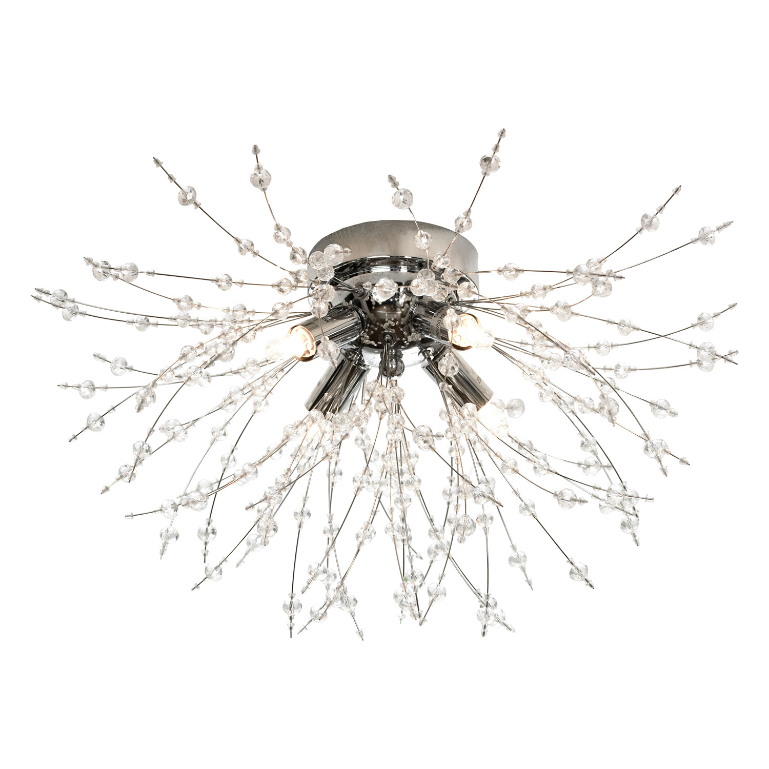 Люстра потолочная Lussole LSP-8779, 40*22 см, хром
