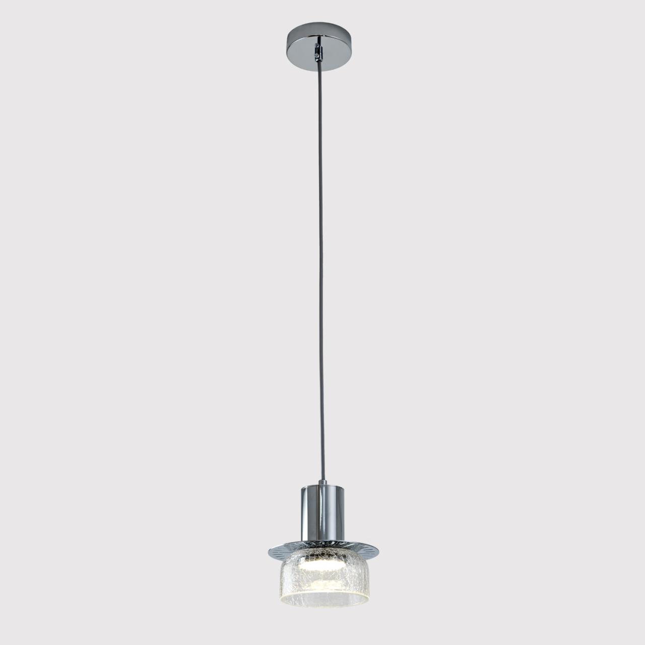 Подвесной светильник 12*75/117 см, LED 10W 3000-6500К MODESTYLE MS.1411.120 CR хром