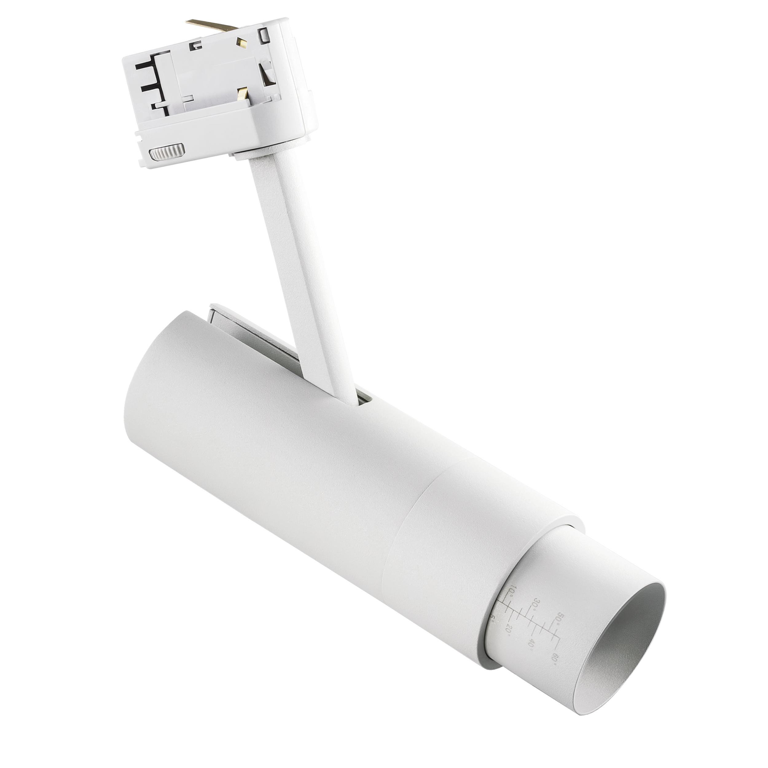 Светильник светодиодный для 3-фазного трека 6 см, LED*15W, 4 000 К, Белый Lightstar Fuoco 215446
