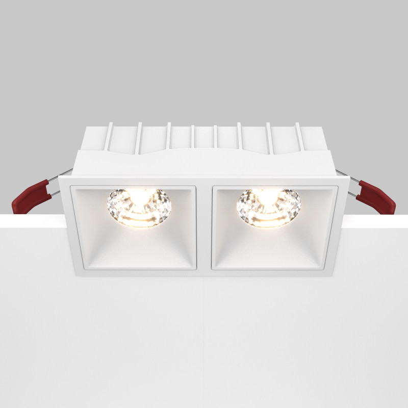 Светильник 17 см, 30W, 3000K, Technical DL043-02-15W3K-D-SQ-W, белый, 36°, Dim, Triac