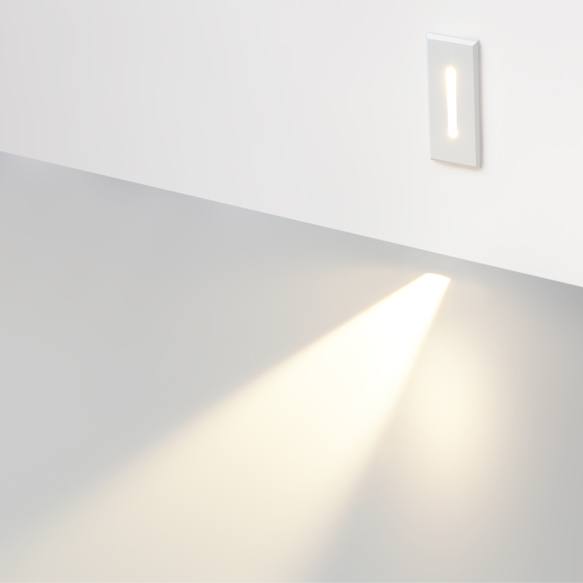 Подсветка для лестниц 9 см, 3W, 3000K, Odeon Light 7055/3WL, белый
