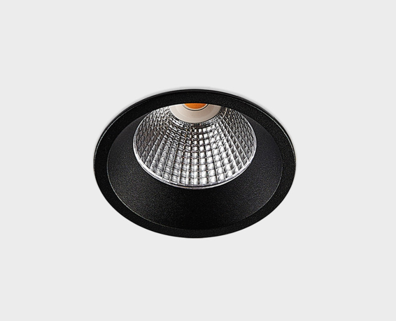 Встраиваемый светильник 7,2*5,4 см, ITALLINE  IT08-8035 black 3000K