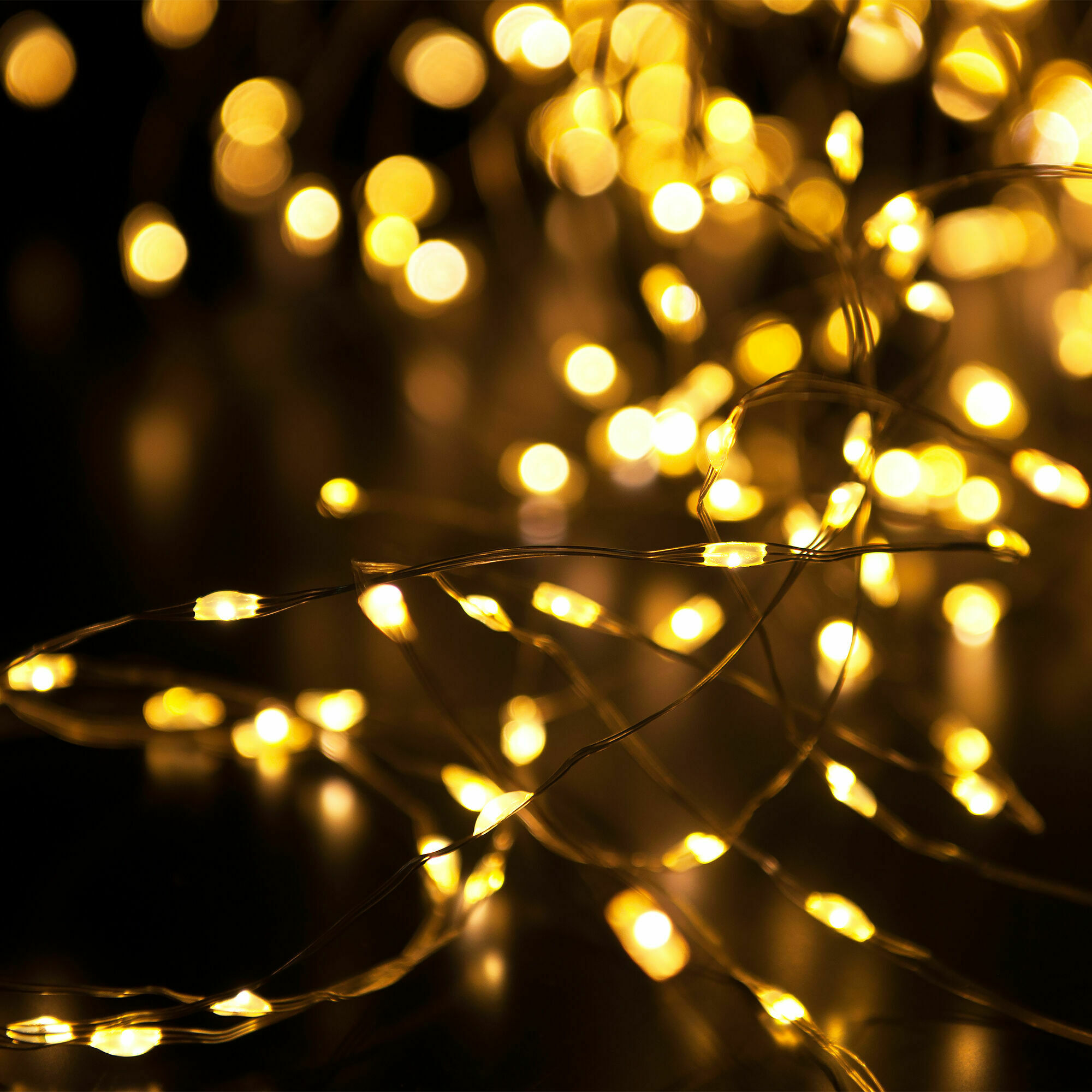 Гирлянда нить роса теплый белый 10М IP20 Elektrostandard 400-009 теплый белый 10 м IP20