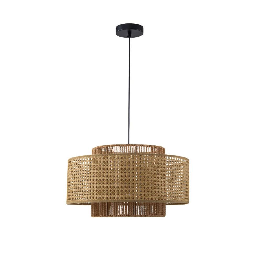 Подвесной светильник 50 см, Favourite Organicum 4769-1P, черный