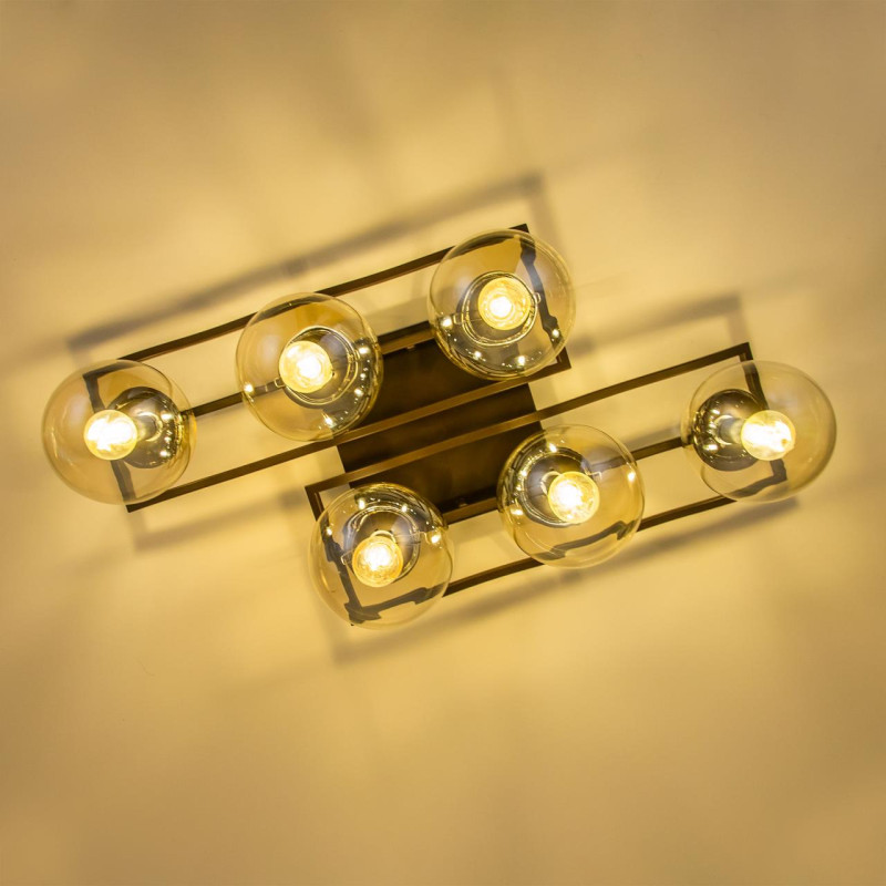 Светильник Citilux Бриз CL106265, коричневый