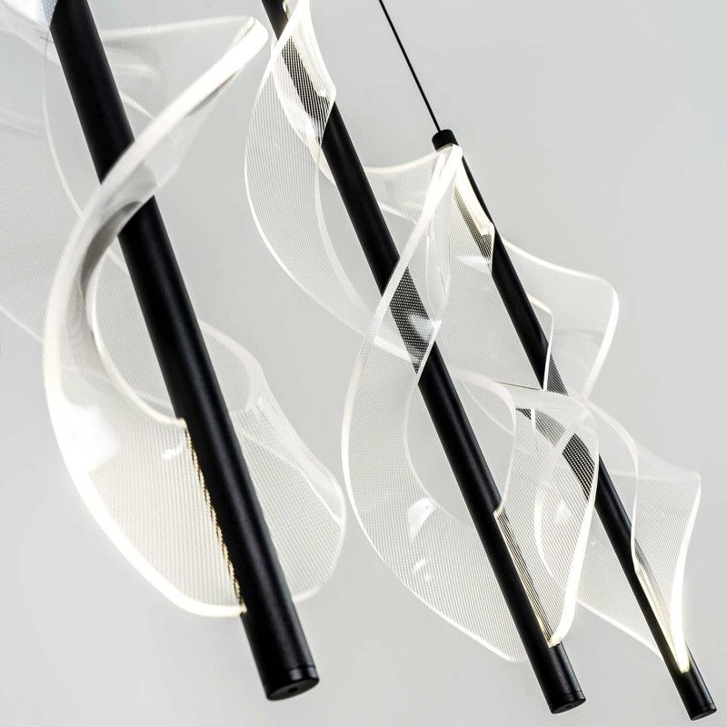 Подвесной светильник MODESTYLE MS.3028.4 BK черный