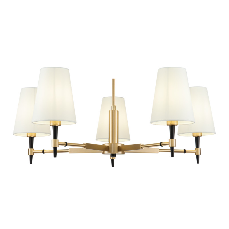 Подвесная люстра Maytoni Zaragoza H001CL-05BS, латунь, диаметр 78см