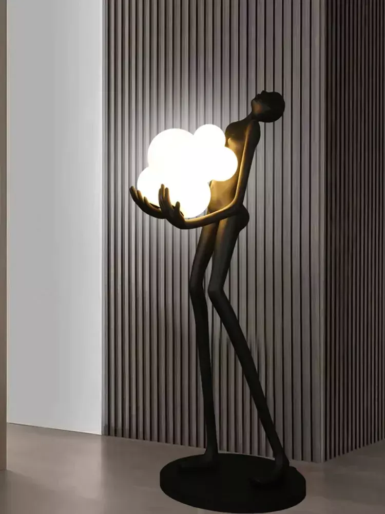 Торшер L-3004, H1800мм E27, W, 3000-6000K, Alva Donna,