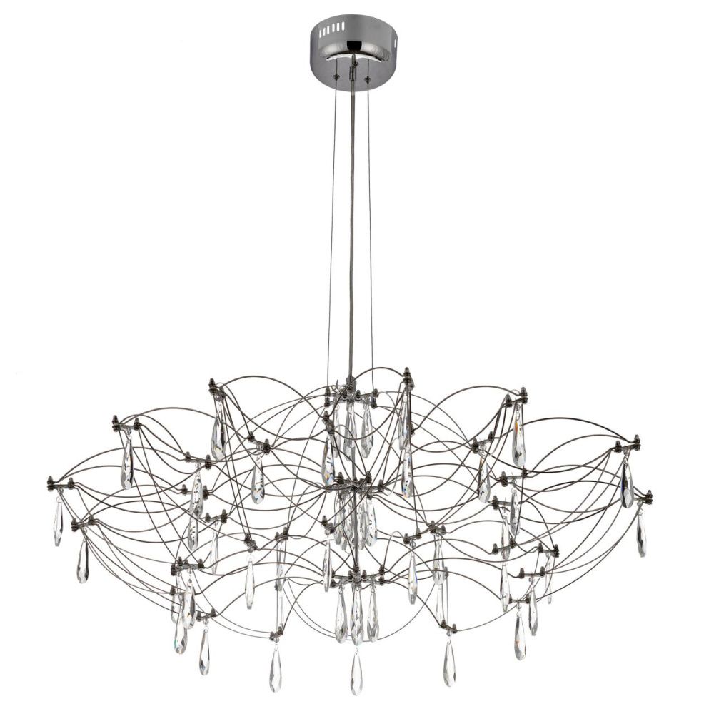 Светильник 90 см, 27W, 3000-5500K, Citilux ASTER CL208010, хром