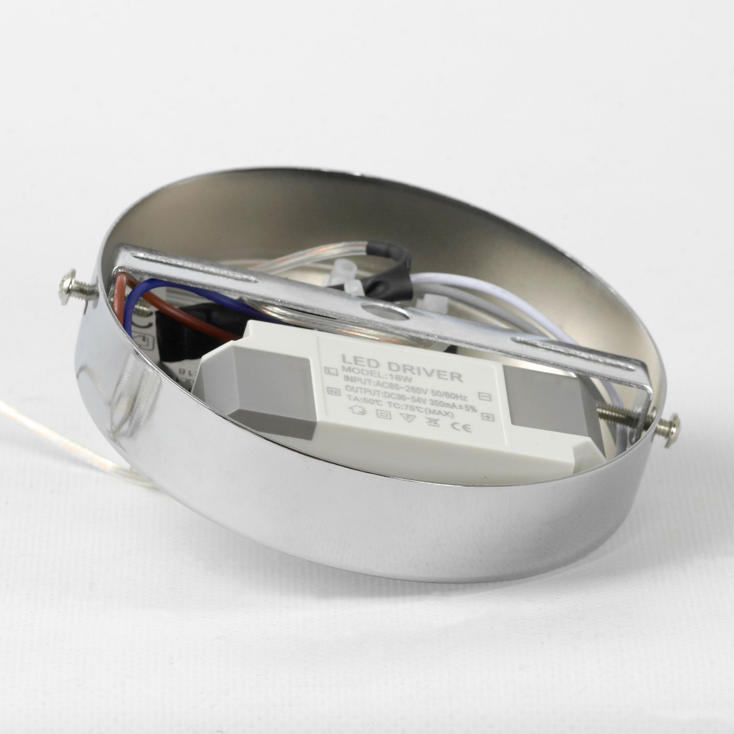 Люстра подвесная 20*17*45/110 см, 2*LED*8W 4000K Lussole Aberdeen LSP-7218 хром