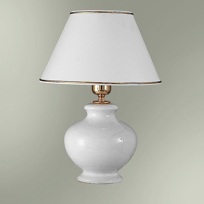 Настольная лампа Goodlight (Фотон) с абажуром 26-511/0163, белый