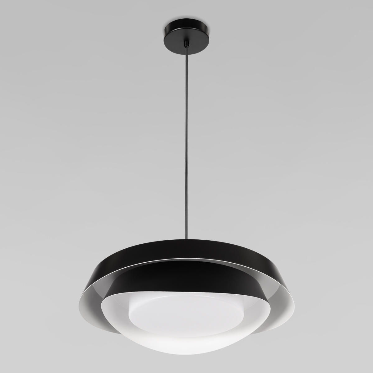 Подвесной светильник 48*20/300 см, 1*LED*30W 4000K LOFT IT Petale 10256P Black черный