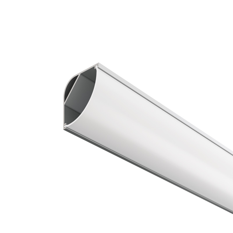 Алюминиевый профиль  Накладной 29,1*29,1*2000 мм для светодиодной ленты Maytoni Led strip Серебро ALM-3030B-S-2M