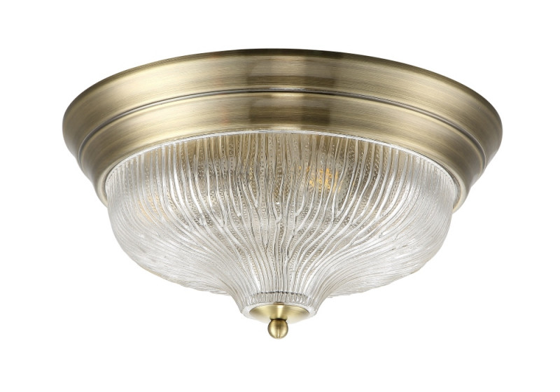 Светильник потолочный 37 см, Crystal Lux LLUVIA PL4 BRONZE D370 Бронза