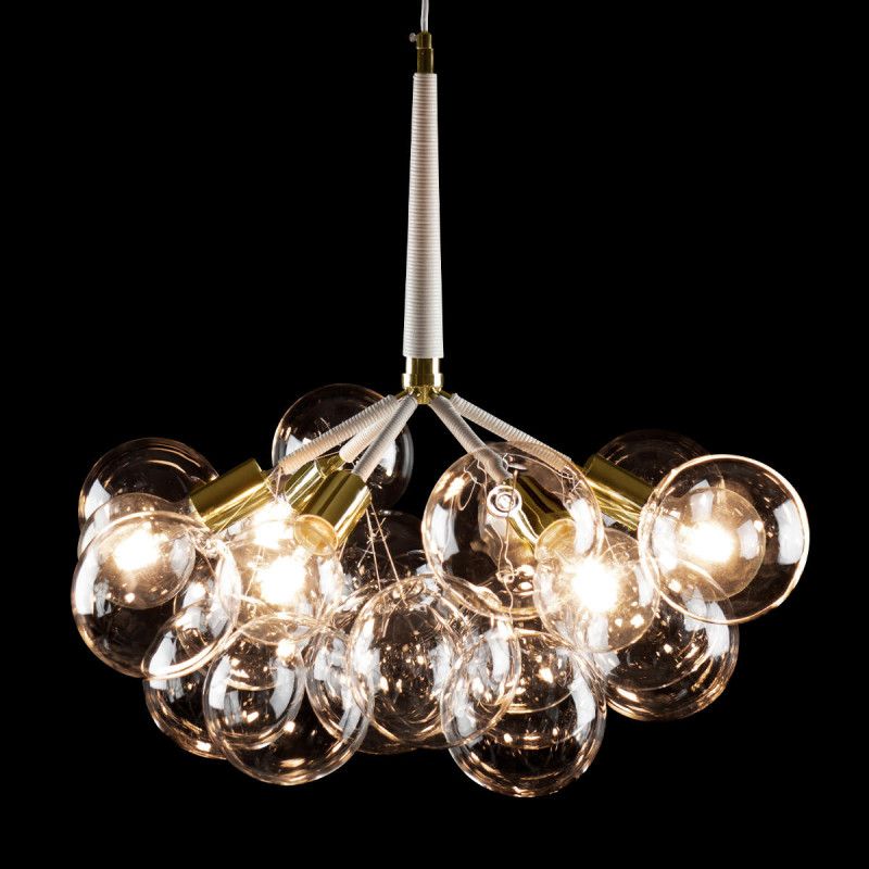Светильник *75 см, 6*E27*40W, Loft It 10048/6 Gold Bunch, Белый, золото