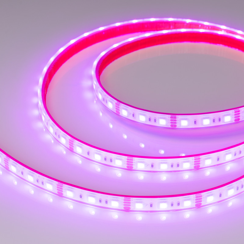 Лента герметичная RTW-PFS-B60-13mm 12V RGB (14.4 W/m, IP68, 5060, 5m), Arlight 033790. Цена указана за 5 метров. Продается кратно 5 метрам.