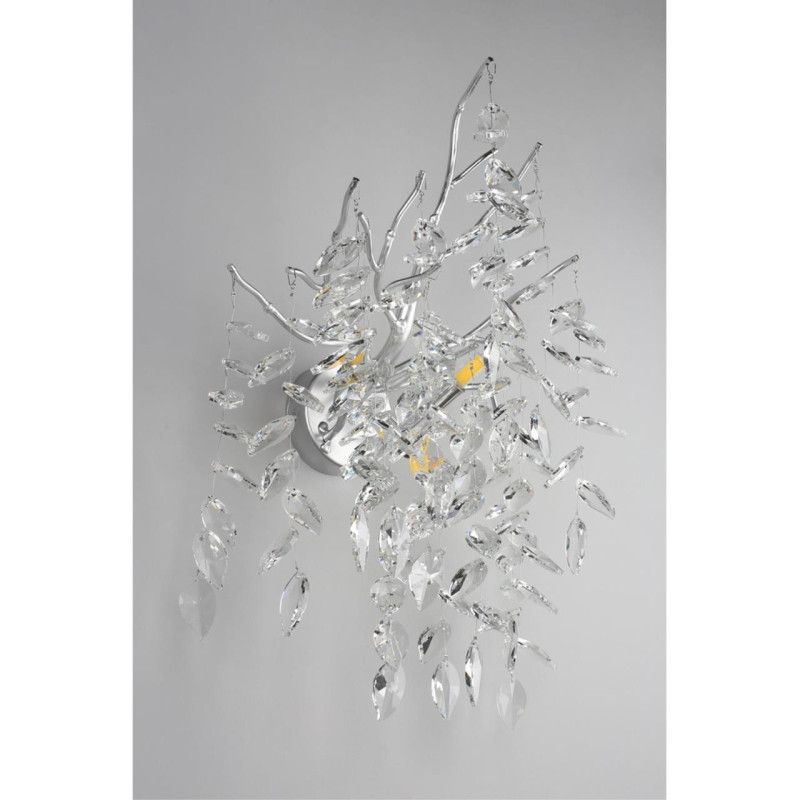 Бра 28*40*50 см, 3*G9, 5W, Aployt Gertunia APL.847.11.03, хром