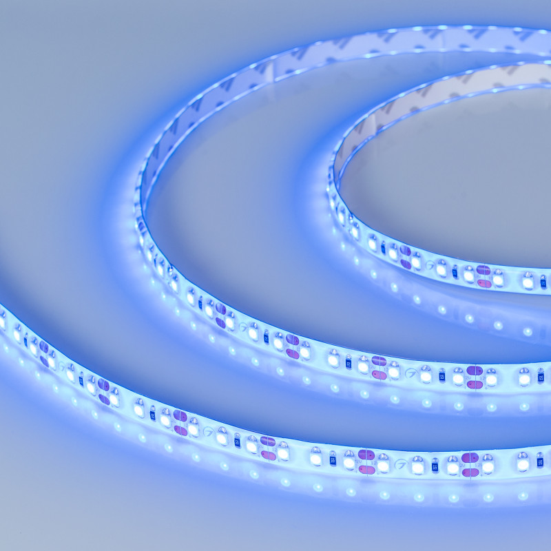 Лента герметичная RTW-SE-A120-8mm 12V Blue (9.6 W/m, IP65, 5m) (Arlight, 9.6 Вт/м, IP65) 014798(2). Цена указана за 5 метров. Продается кратно 5 метрам.