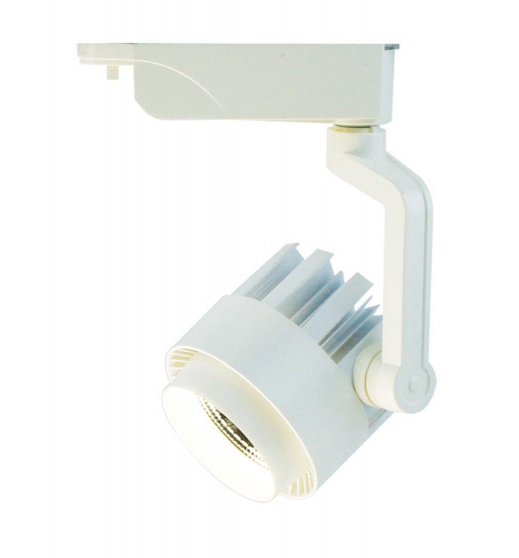 Трековый светильник Arte Lamp Vigile A1620PL-1WH, белый, 21x12x10см, LED, 20W, 4000K,1600Lm
