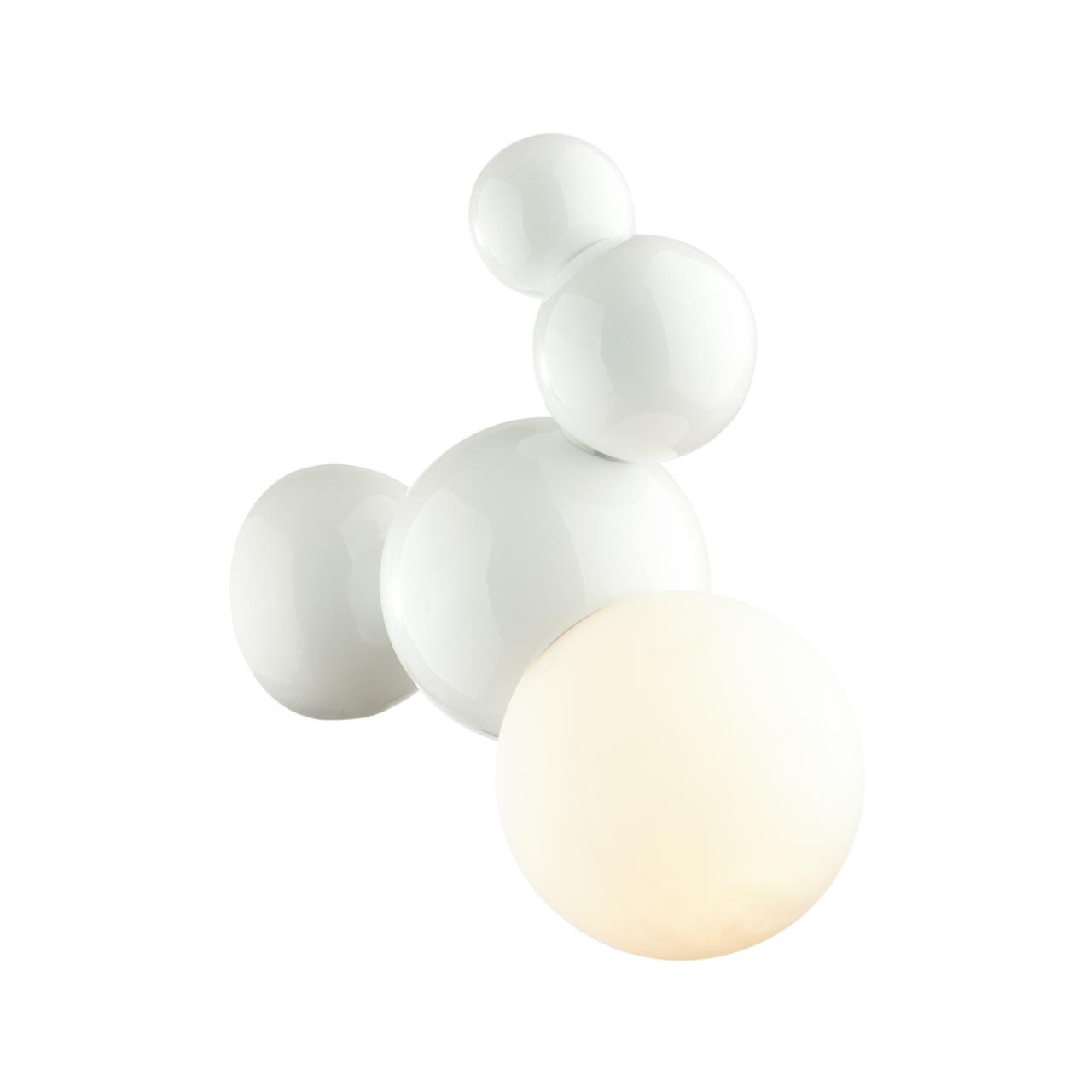 Бра 29*13*25 см, 1*E27 Lumion Blasen 6565/1W белый