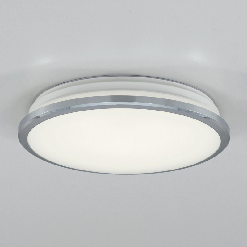 Светильник для ванной, диаметр 28 см, 16W, 4000К CL702161N Citilux ЛУНА, IP54, LED 16W, Хром