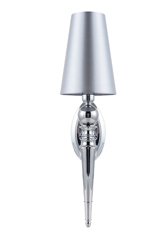 Бра 14 см Crystal Lux PER AP1 CHROME/SILVER Серебряный