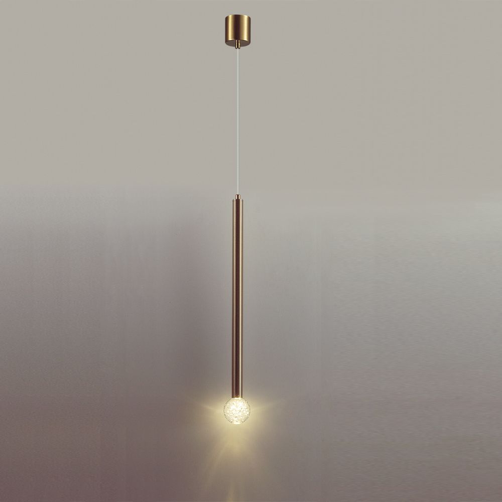 Подвесной светильник 6 см, 3W, 3000K, Odeon Light 4374/3LA, золото