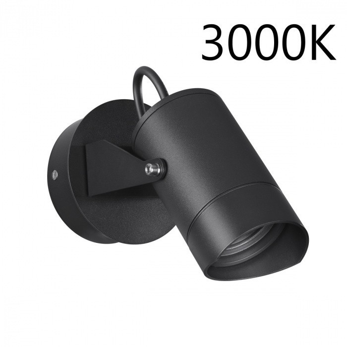 Светильник 7 см, 10W, 3000K, Odeon Light STIMA 6647/10WL3, черный