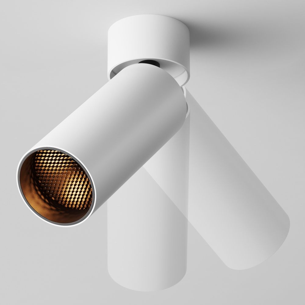 Светильник  C055CL-L12W2.7K-W-W **-16 см, *LED*12W, K, Maytoni technical FOCUS LED C055CL-L12W2.7K-W-W, Белый