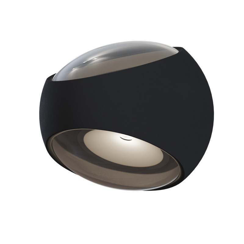 Настенный светильник Maytoni Stream O032WL-L6B3K, 6W LED, 3000K, черный
