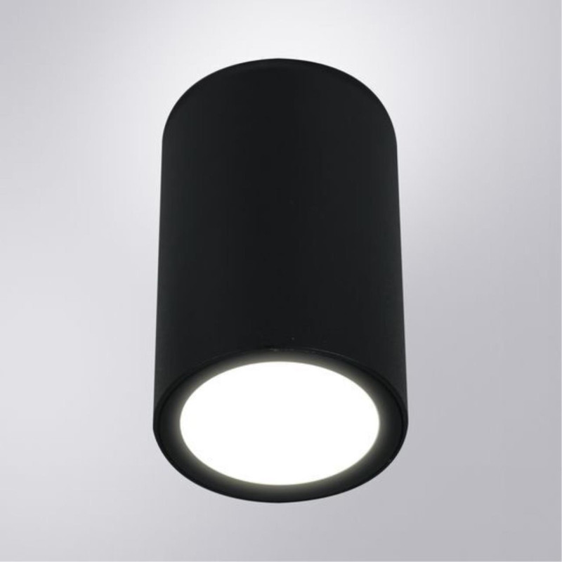 Накладной уличный светильник 0,6*1 см , LED7W, 4000К, Arte Lamp torcular A1807PF-1BK черный