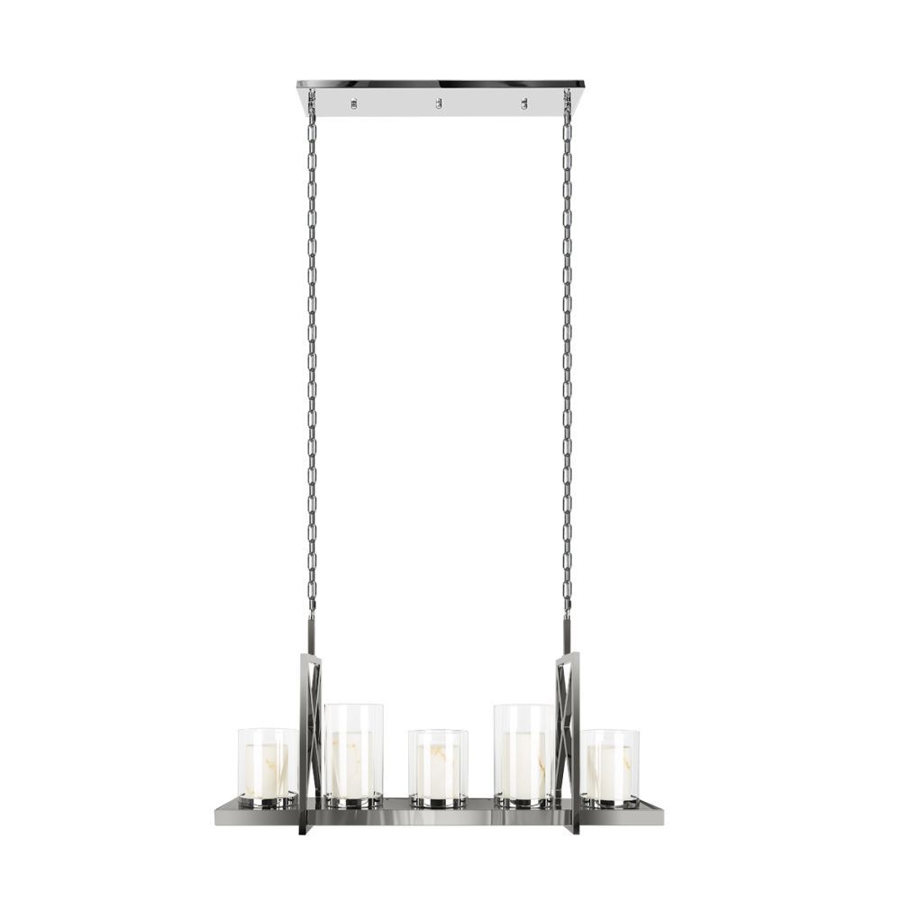 Подвесной светильник 100 см, Loft IT Candlebox 10436/1000R, никель