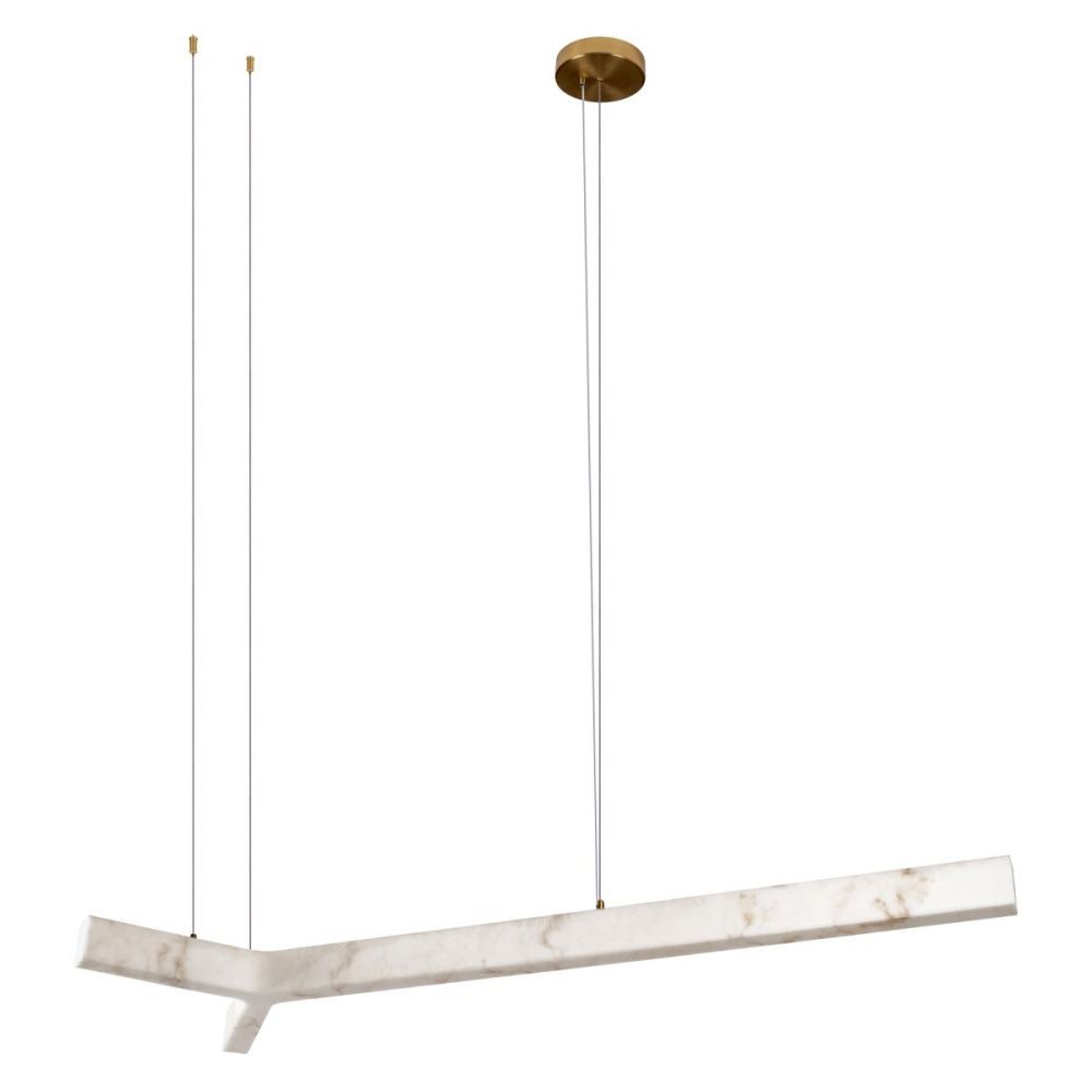 Подвесной светильник 150 см, 15W, 3000K, Loft IT Y acrylic 10554/1500, бронза