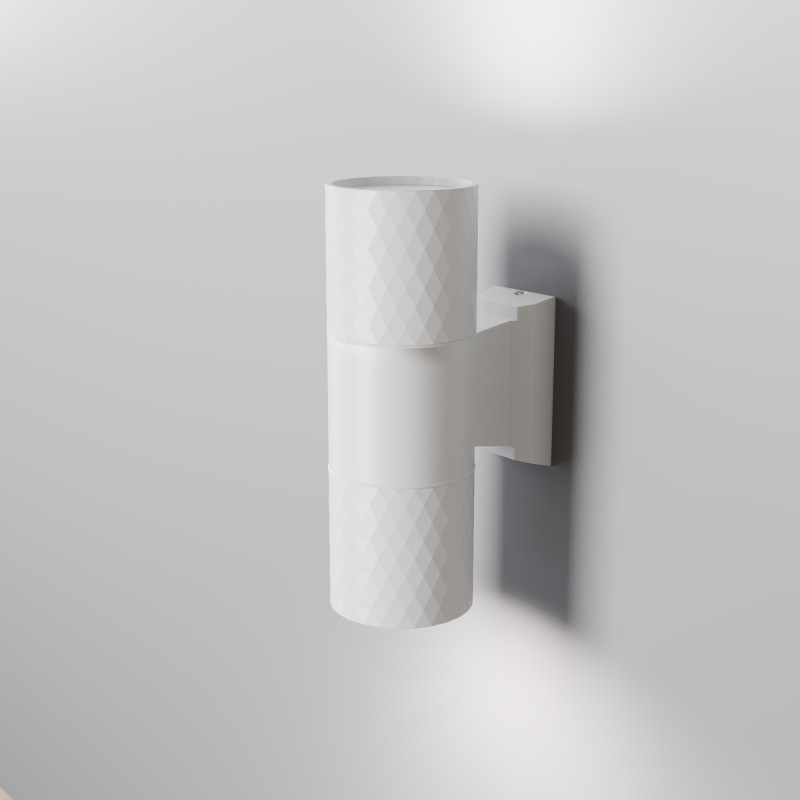 Светильник настенный 6,5*6,5*19 см, 2*GU10, 100W, Maytoni Bowery O583WL-02W белый