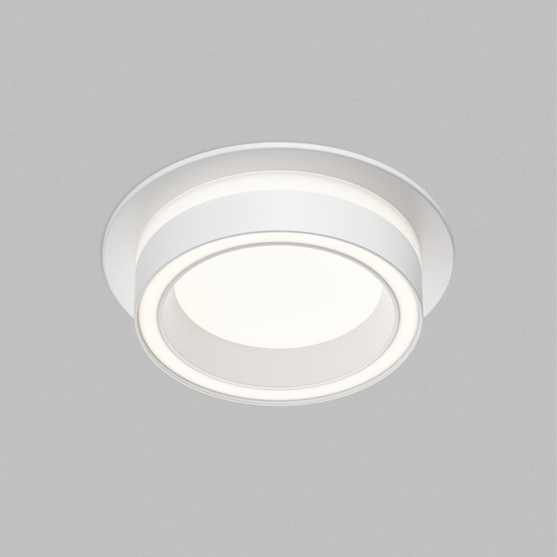 Встраиваемый светильник *10,5*4,7 см, 1*GX53*15W, Denkirs Glow DK-DH2010-WH, белый