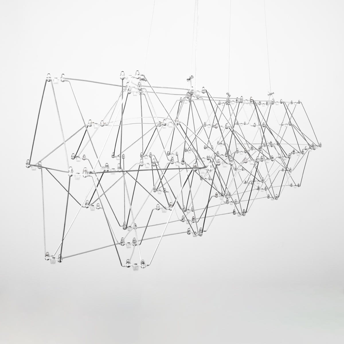 Светильник 210 см, 42W, 3000K, Loft It Universe 10257/2100, хром