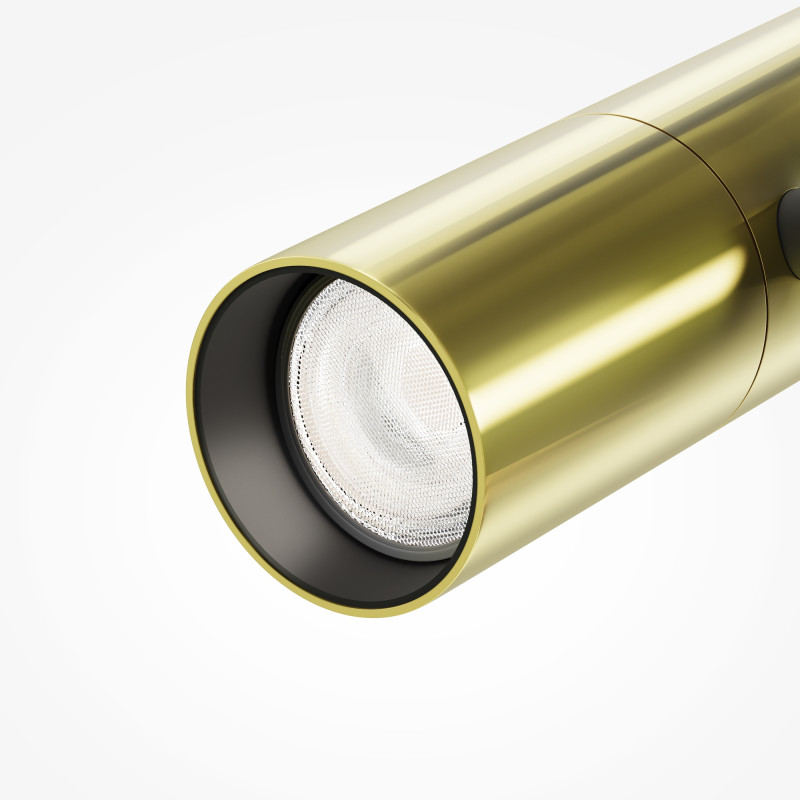 Светильник на шине 5,2*5,2*23,2 см, LED, 12W, 4000К, Maytoni Technical Elti TR005-2-12W4K-BBS латунный