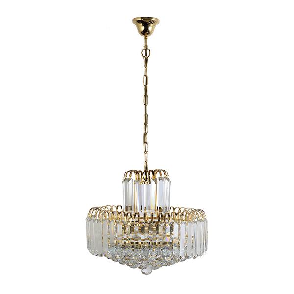 Люстра подвесная *39*35 см, 6*E14*40W, Arti Lampadari Ovada Ovada E 1.5.40.100 G, Золото