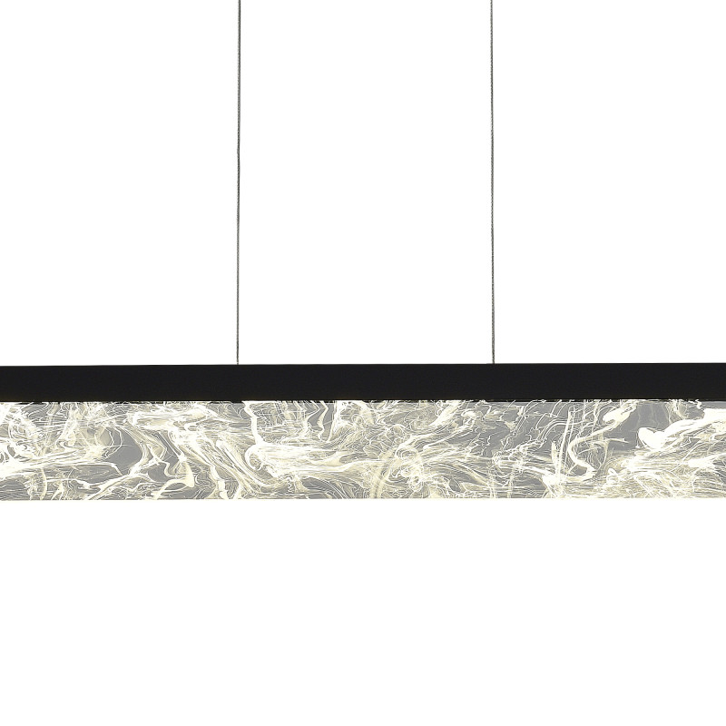 Светильник подвесной SPLENDID 1*LED*36W 4000K ST LUCE SL6234.403.36 черный