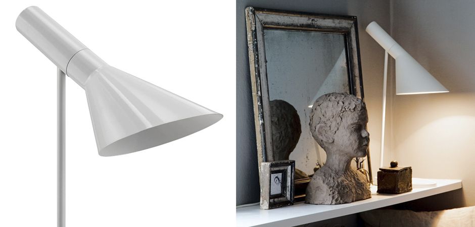 Настольная лампа AJ Table White 57*20*20 см, 1*E27*40W, ImperiumLoft 43.567, Белый