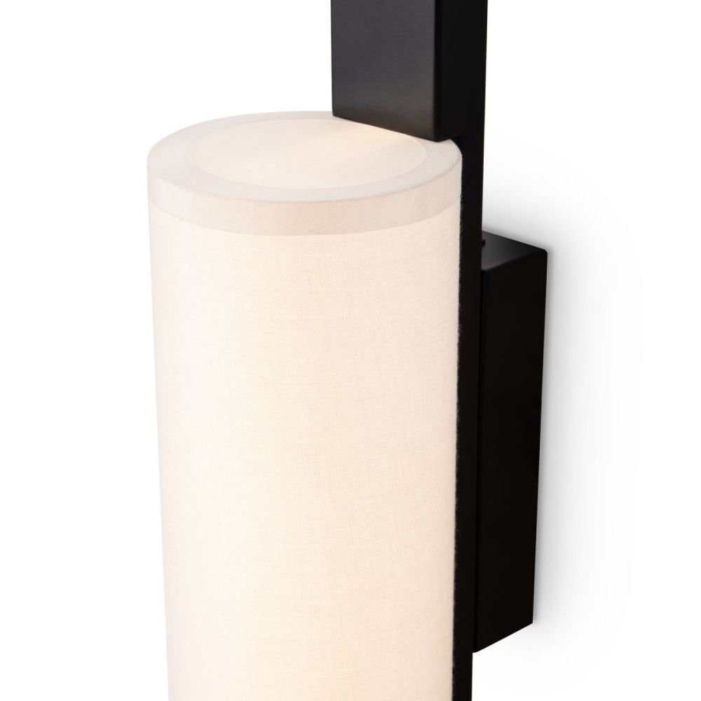 Настенный светильник 30 см, 10W, 2700-4000K, Freya Even FR5625WL-L10B, черный