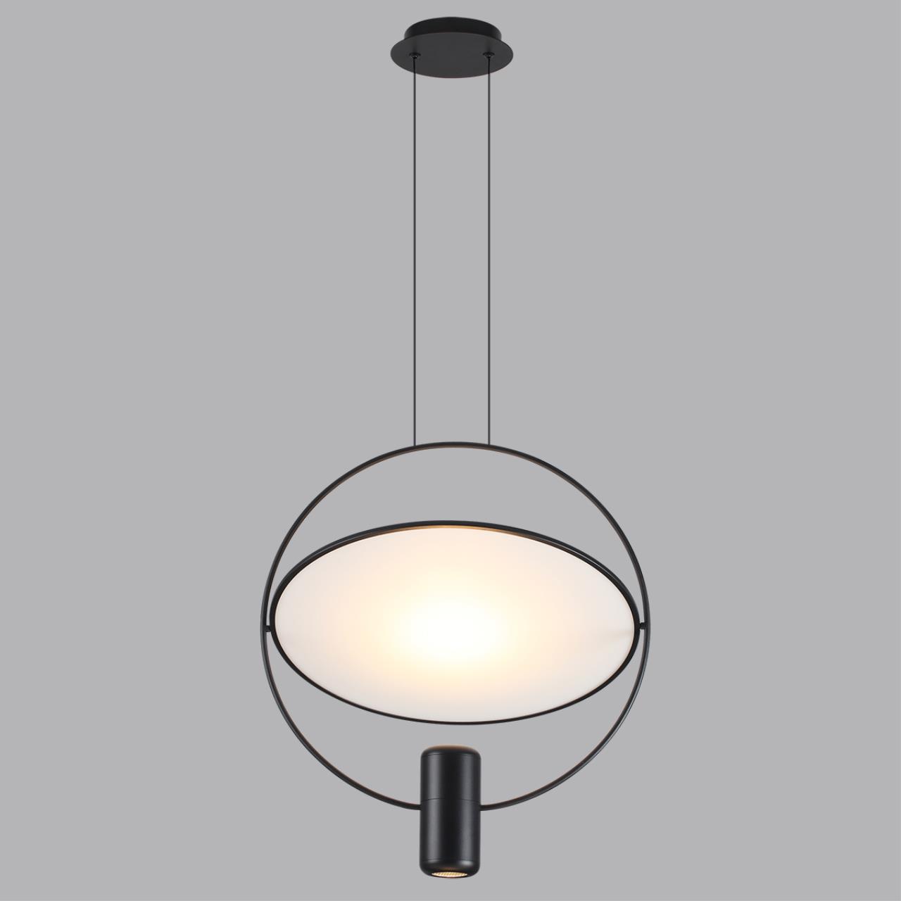Подвесной светильник 45 2*LED GU10*7W 3000K Odeon Light ORBIT 7029/2L черный