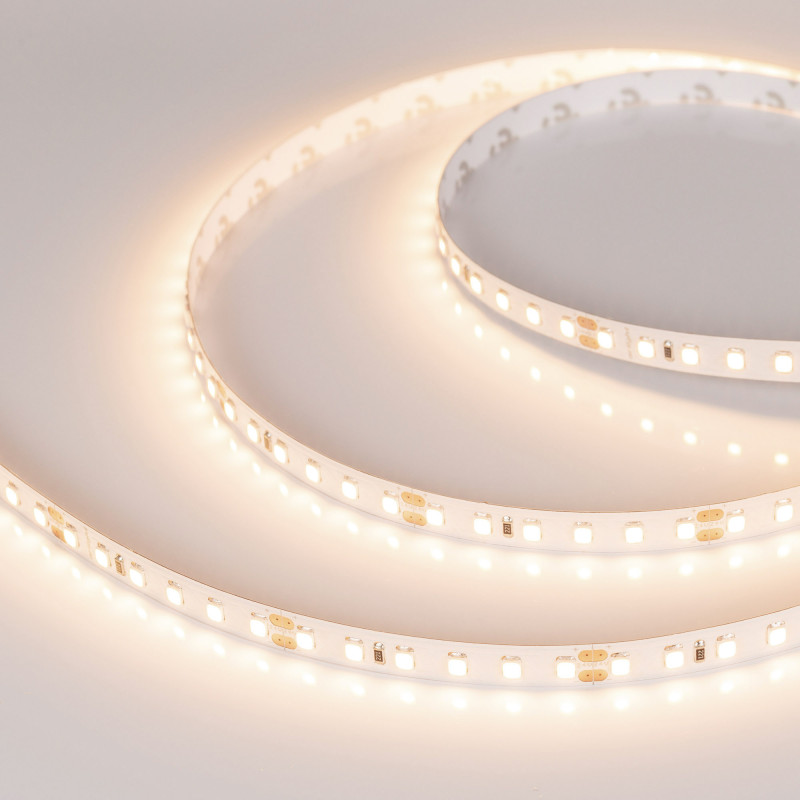 Лента RT-A120-8mm 24V Warm3500 (14.4 W/m, IP20, 2835, 5m) (Arlight, Открытый) 028521(2). Цена указана за 5 метров. Продается кратно 5 метрам.