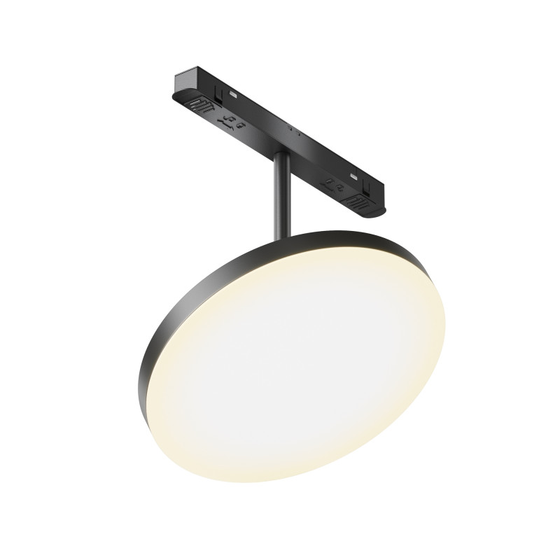 Светильник на шине 18,5*18,5*16,7 см, LED, 15W, 3000К, Maytoni Technical PLATO TR131-2-15W3K-B черный