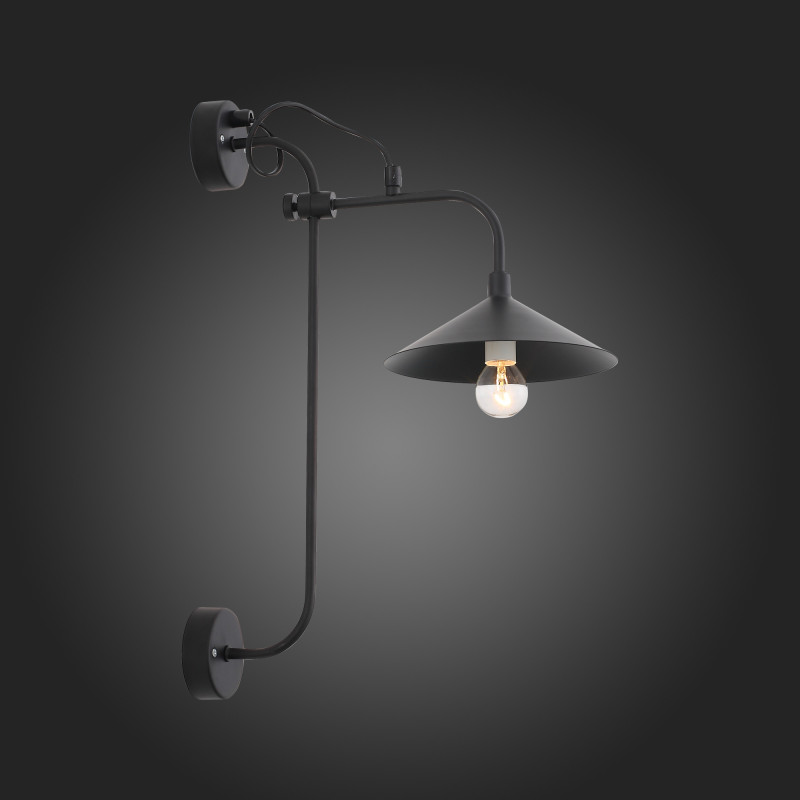 Светильник настенный 20 см, ST LUCE SСARNO SL265.401.01 Черный