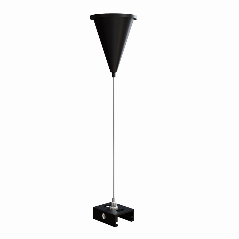 Подвес Maytoni Technical Three phase track system Trinity TRA005WS-31B черныйIP 20