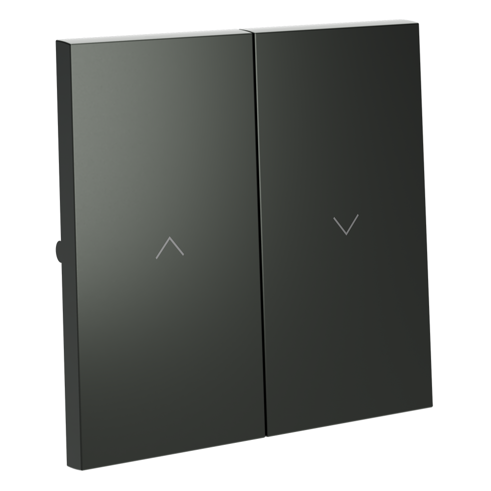 Клавиши для выключателя жалюзи, титан Voltum S70 VLS002506, Пластик Soft touch